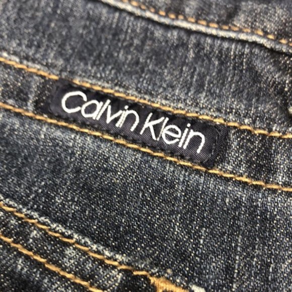 VINTAGE CALVIN KLEIN LEAN BOOT JEANS 12/31x30 ๐ฆ - Picture 13 of 14